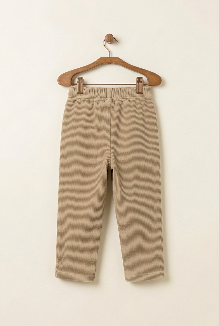 Casual Nature junior corduroy trousers, back view