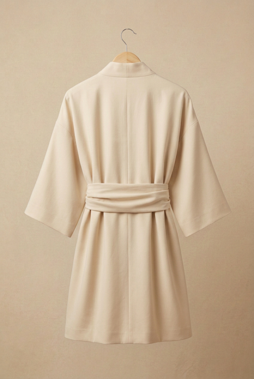 Japanese Heritage soft kimono jacket, back